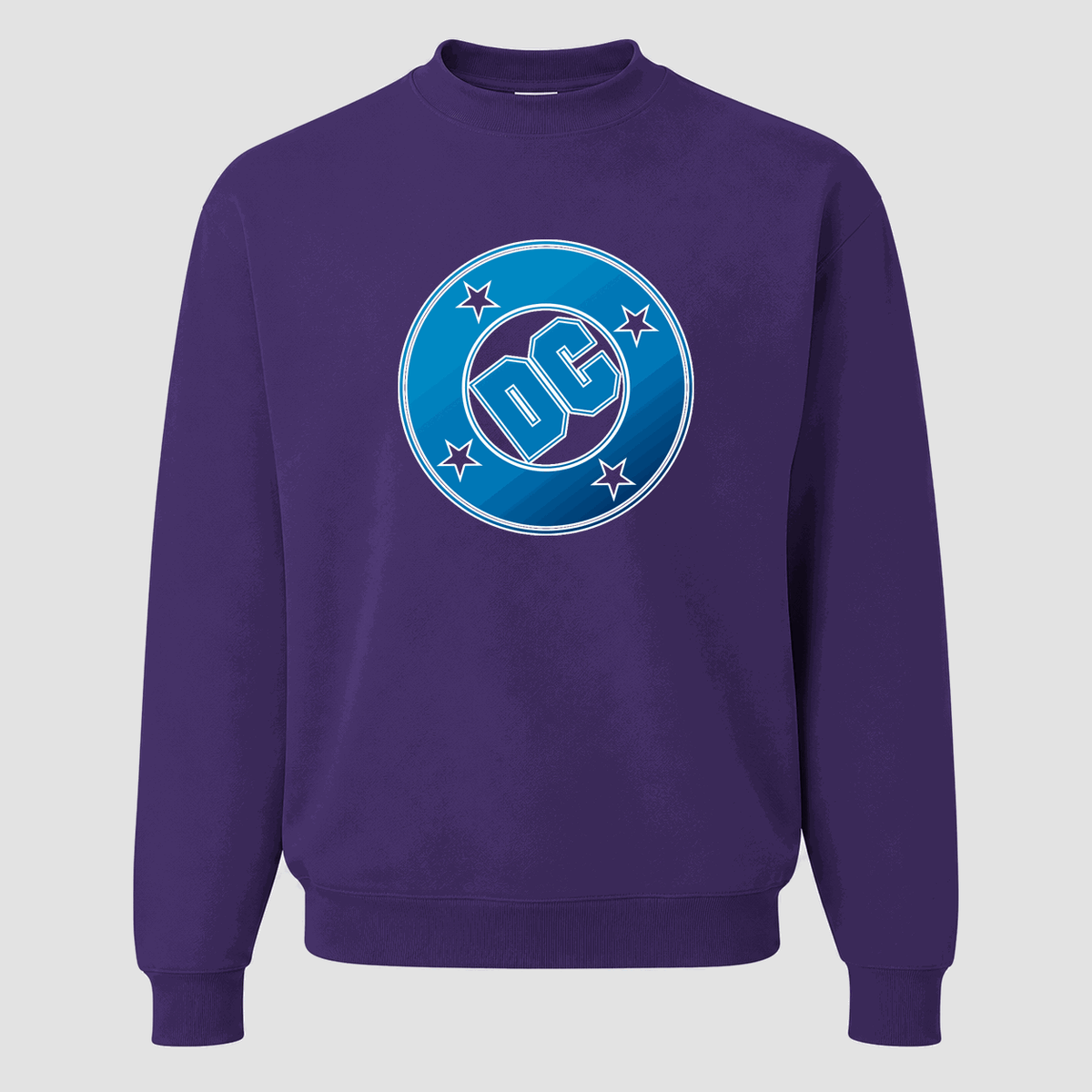 Men's DC Comics Crewneck Sweatshirt - Purple