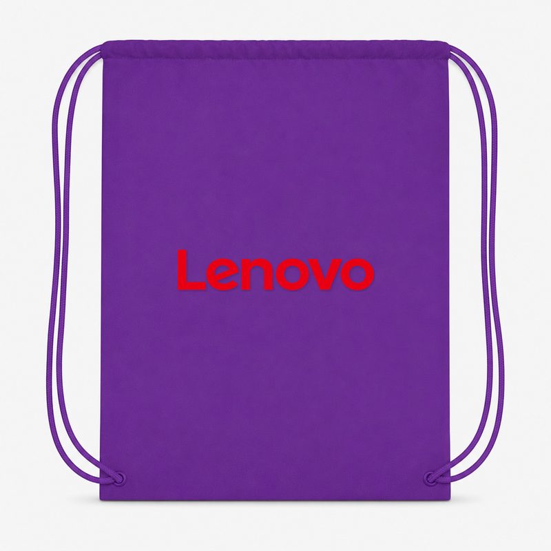 Lenovo Drawstring Bag - Purple
