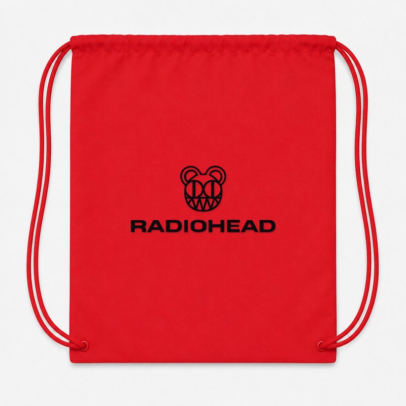 Radiohead Drawstring Bag - Red