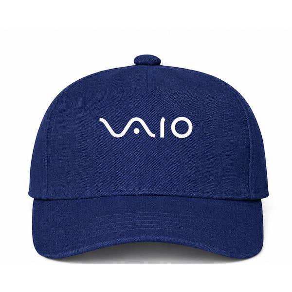 Sony VAIO White Logo Navy Dad Baseball Cap Hat