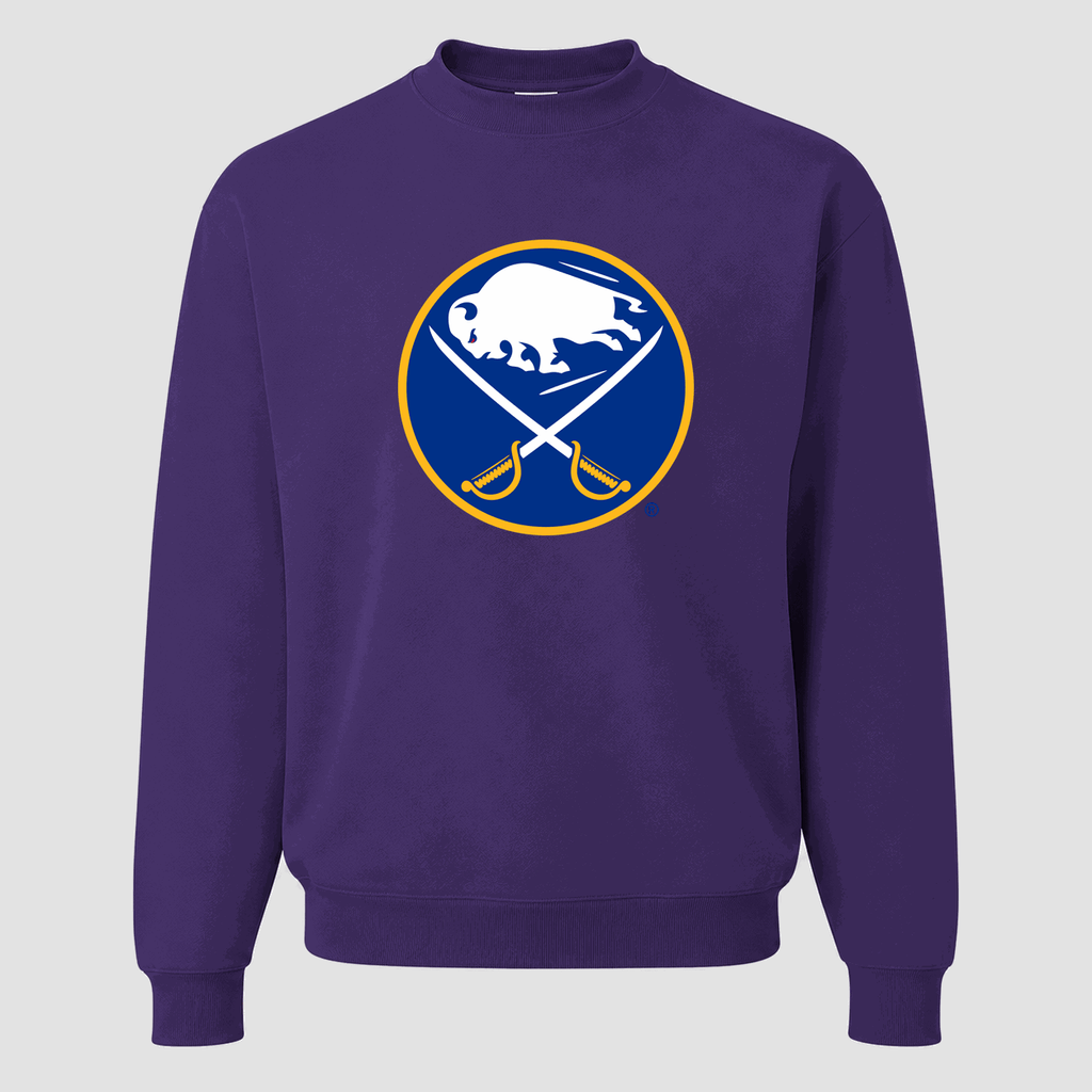 Men's Buffalo Sabres Crewneck Sweatshirt - Purple