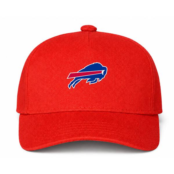 Buffalo Bills NFL Logo Red Dad Baseball Cap Hat