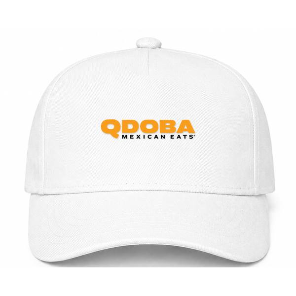 Qdoba Logo White Dad Baseball Cap Hat