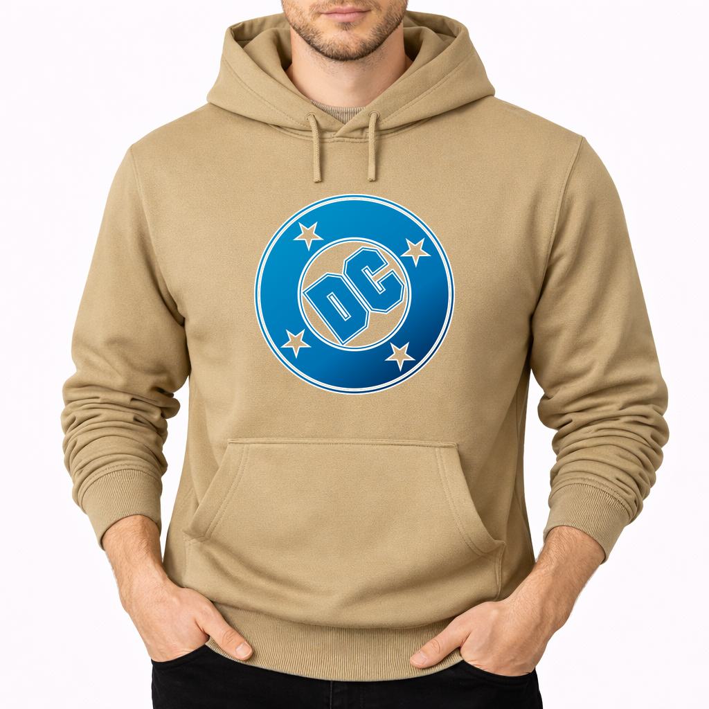 Men's DC Comics Pullover Hoodie - Tan