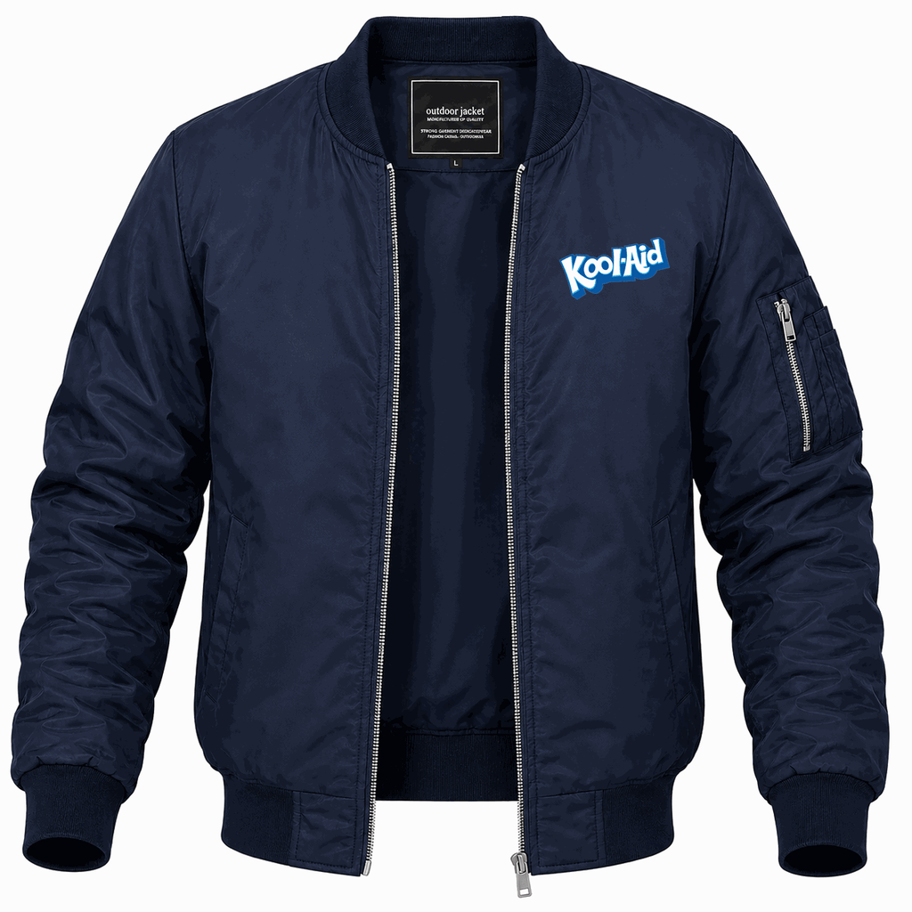 Men's Kool-Aid Lightweight Bomber Jacket - Navy