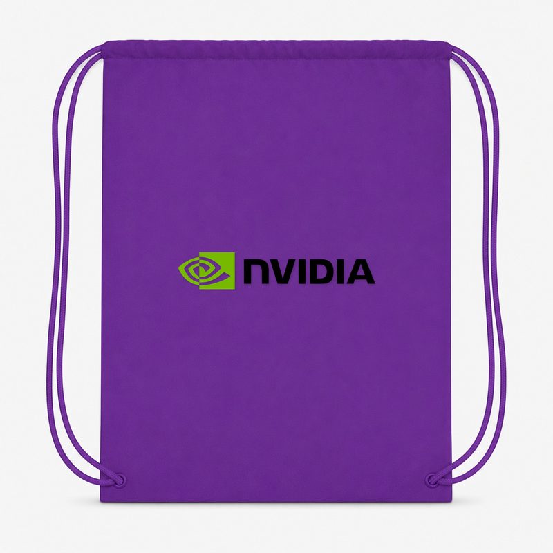 NVIDIA Drawstring Bag - Purple