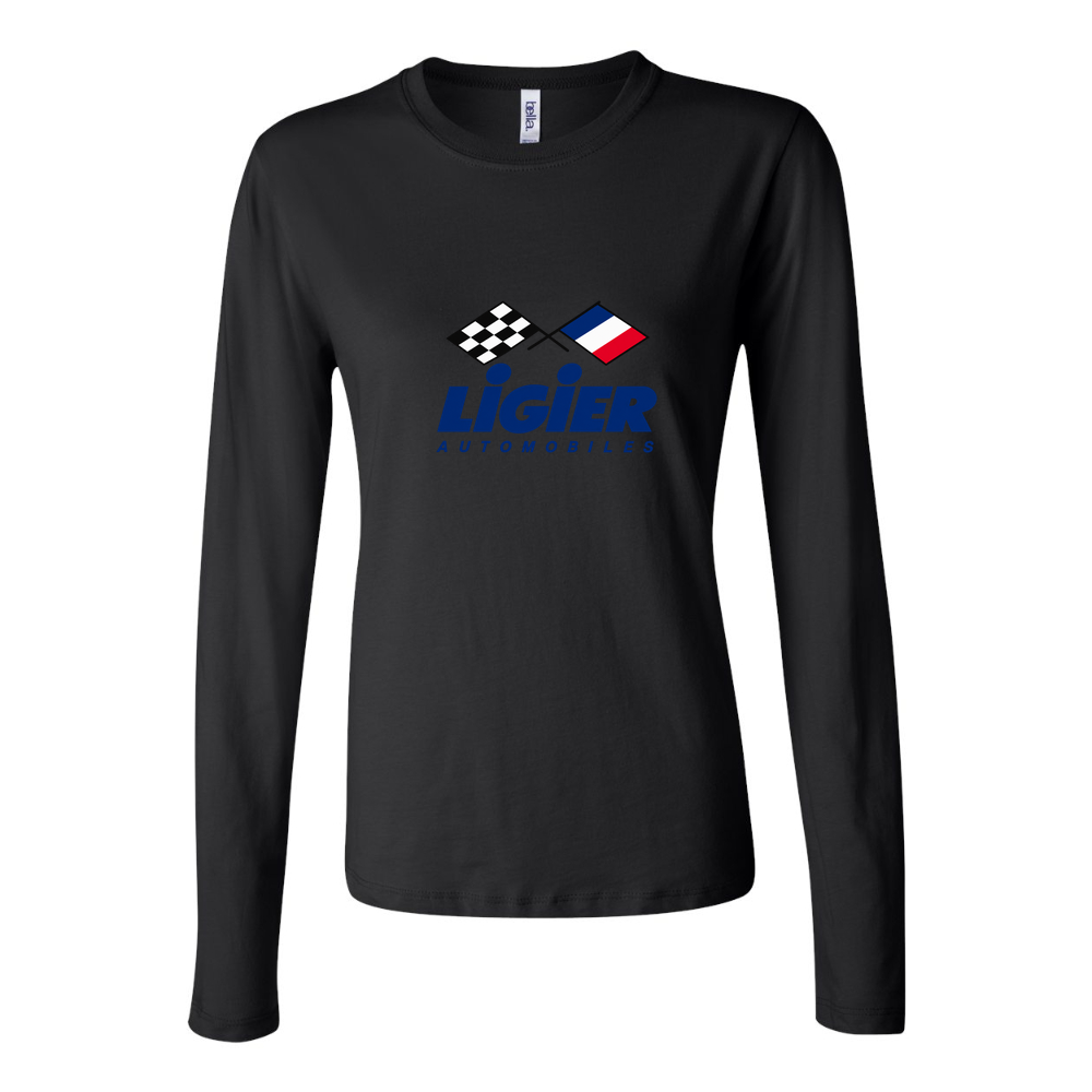 Women's Ligier Automobiles Long Sleeve T-Shirt - Black