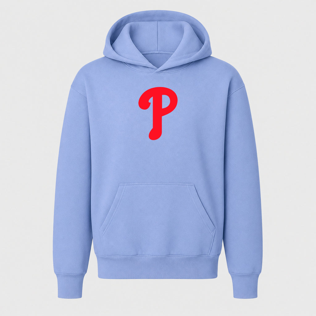 Youth Philadelphia Phillies Pullover Hoodie - Light Blue