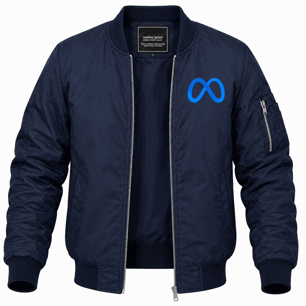 Men's Meta Lightweight Bomber Jacket - Navy