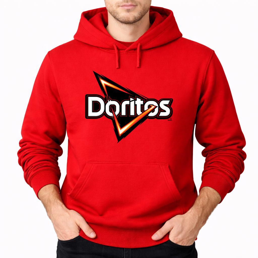 Men's Doritos Food Pullover Hoodie - Red