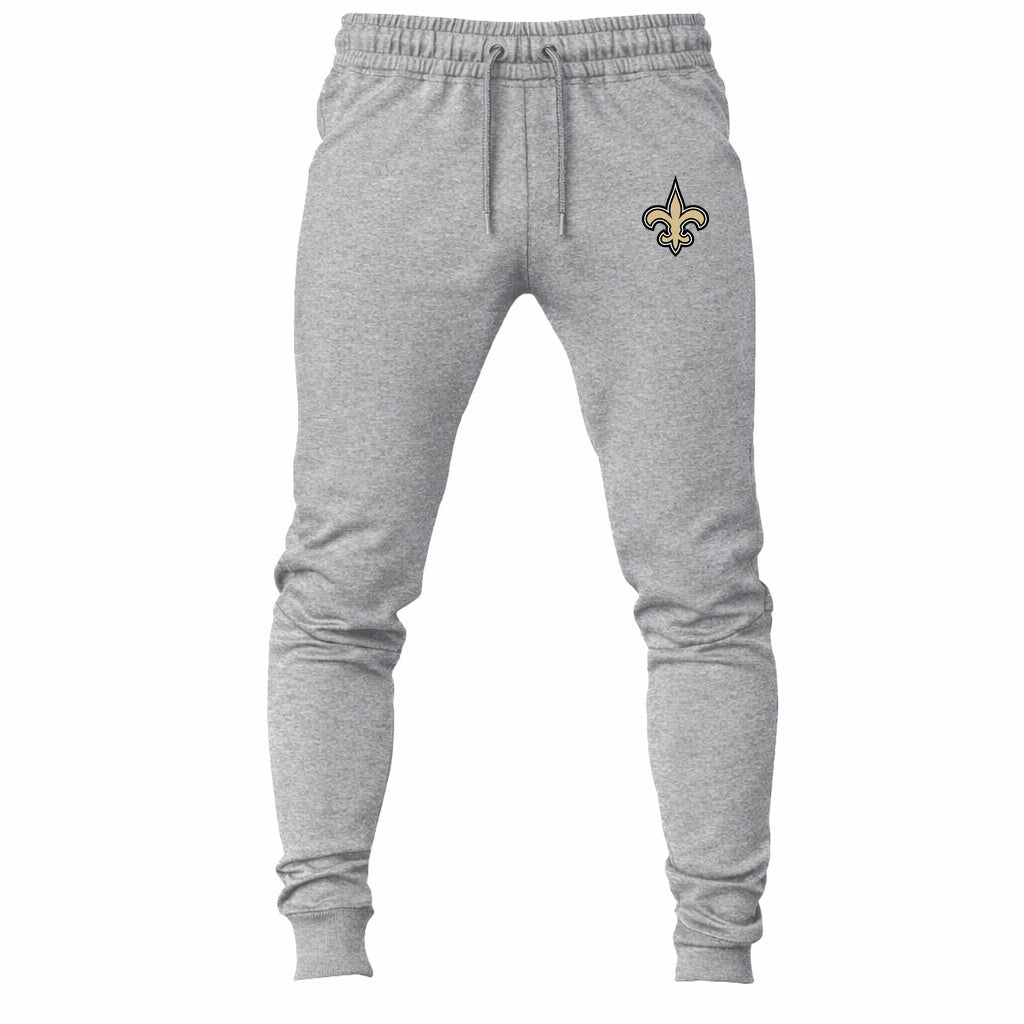 New Orleans Saints joggers sweatpants - Gray