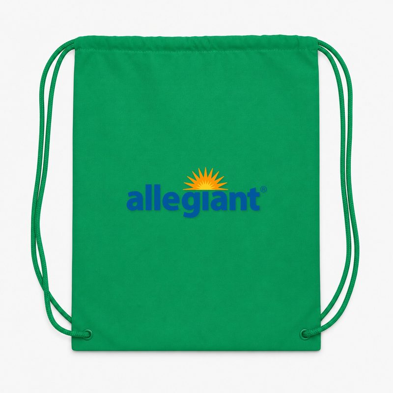 Allegiant Air Drawstring Bag - Green