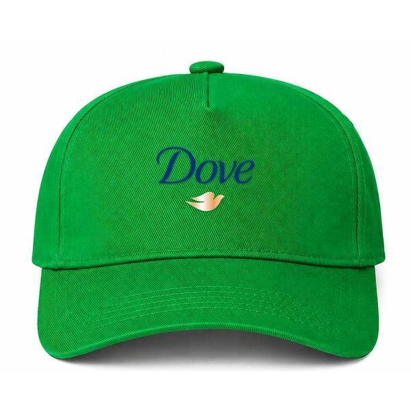 Dove Logo Green Dad Baseball Cap Hat