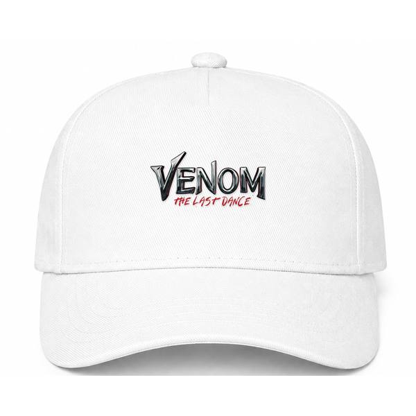 Venom The Last Dance Logo White Dad Baseball Cap Hat