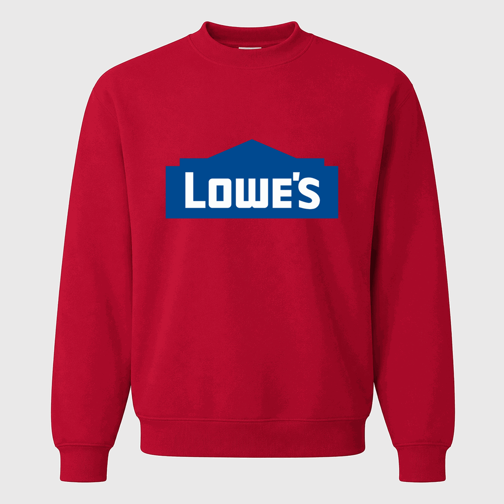Men's Lowe's Crewneck Sweatshirt - Red