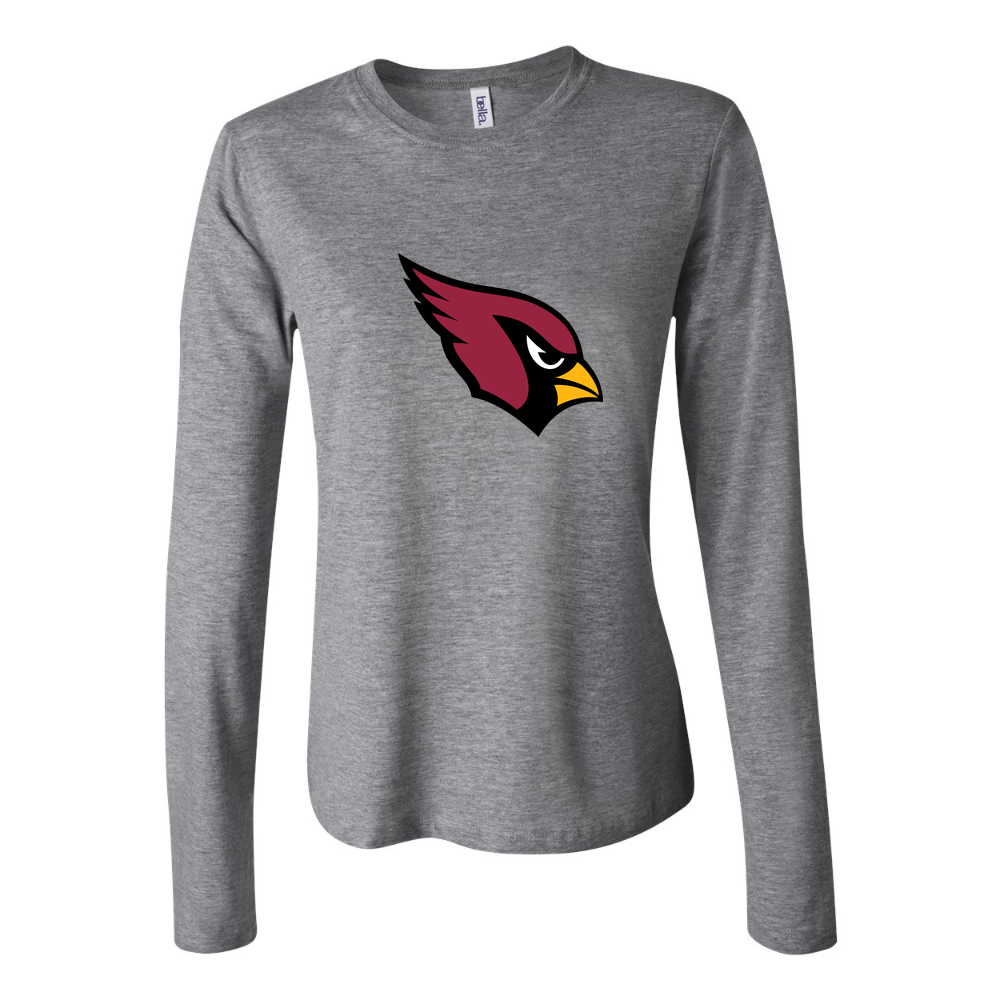 Women's Arizona Cardinals Long Sleeve T-Shirt - Gray