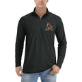 Arizona Coyotes quarter-zip athletic shirt in Black