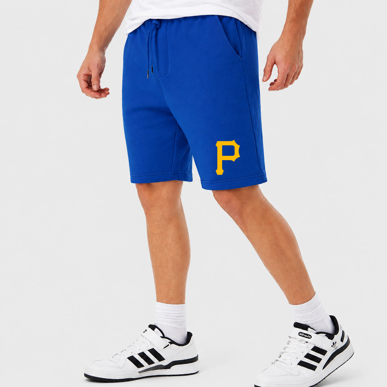 Men's Pittsburgh Pirates Cotton Shorts - Azure