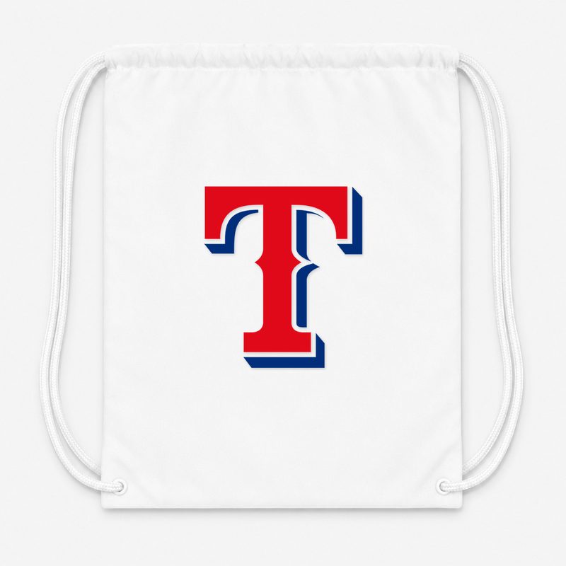 Texas Rangers Drawstring Bag - White
