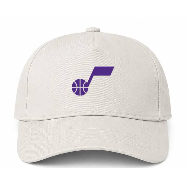 Utah Jazz NBA Logo Beige Dad Baseball Cap Hat