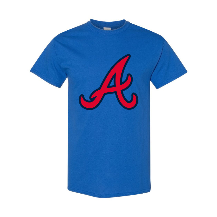 Men's Atlanta Braves Cotton T-Shirt - Blue