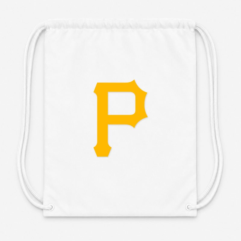Pittsburgh Pirates Drawstring Bag - White