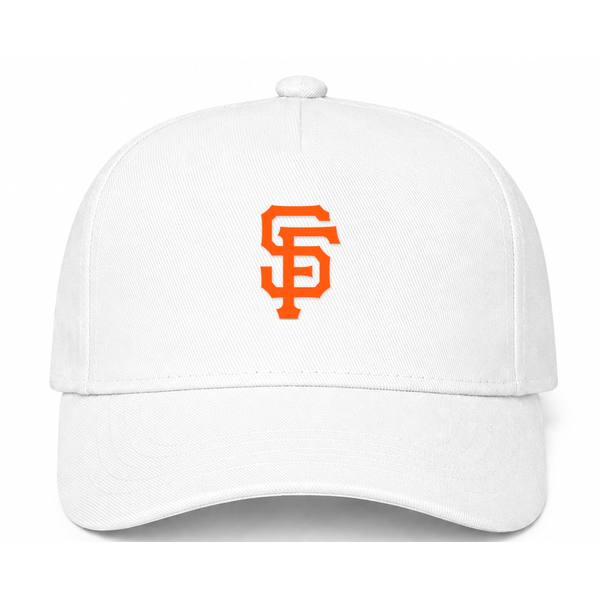 San Francisco Giants MLB Logo White Dad Baseball Cap Hat