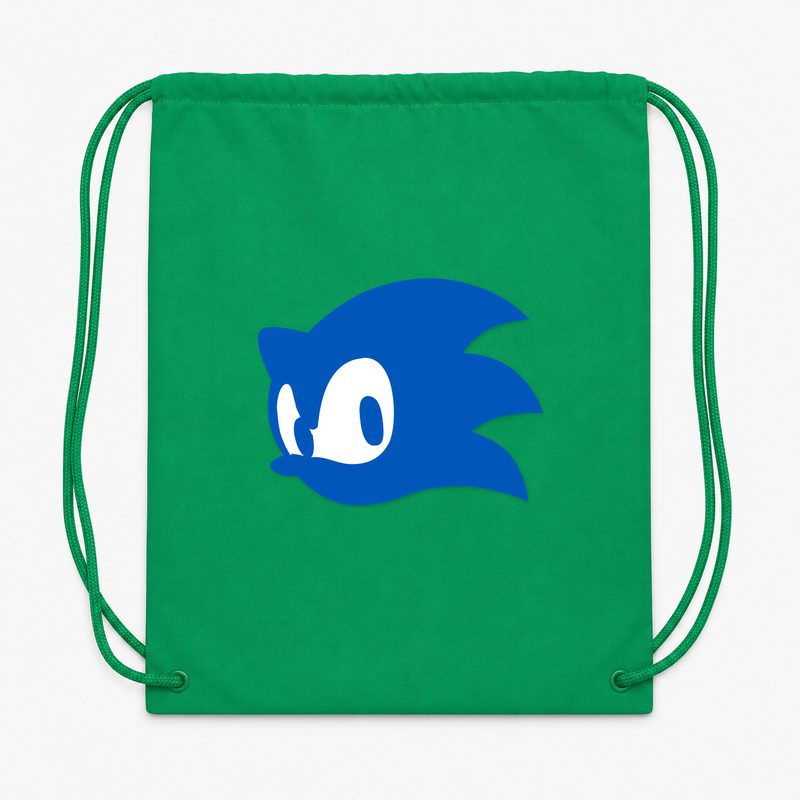 Sonic Drawstring Bag - Green