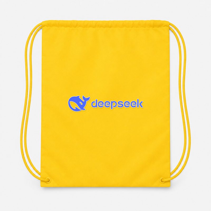 DeepSeek Drawstring Bag - Yellow