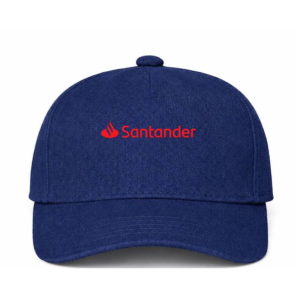 Santander Logo Navy Dad Baseball Cap Hat