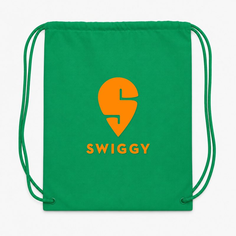 Swiggy Drawstring Bag - Green