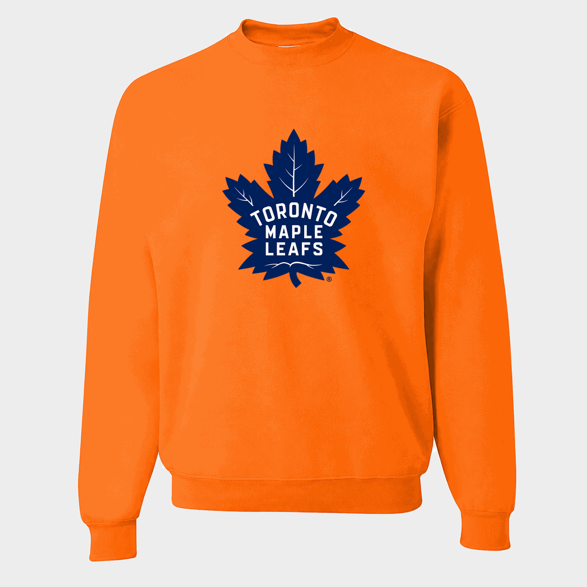 Men's Toronto Maple Leafs Crewneck Sweatshirt - Orange