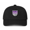 Sacramento Kings NBA Logo Black Dad Baseball Cap Hat