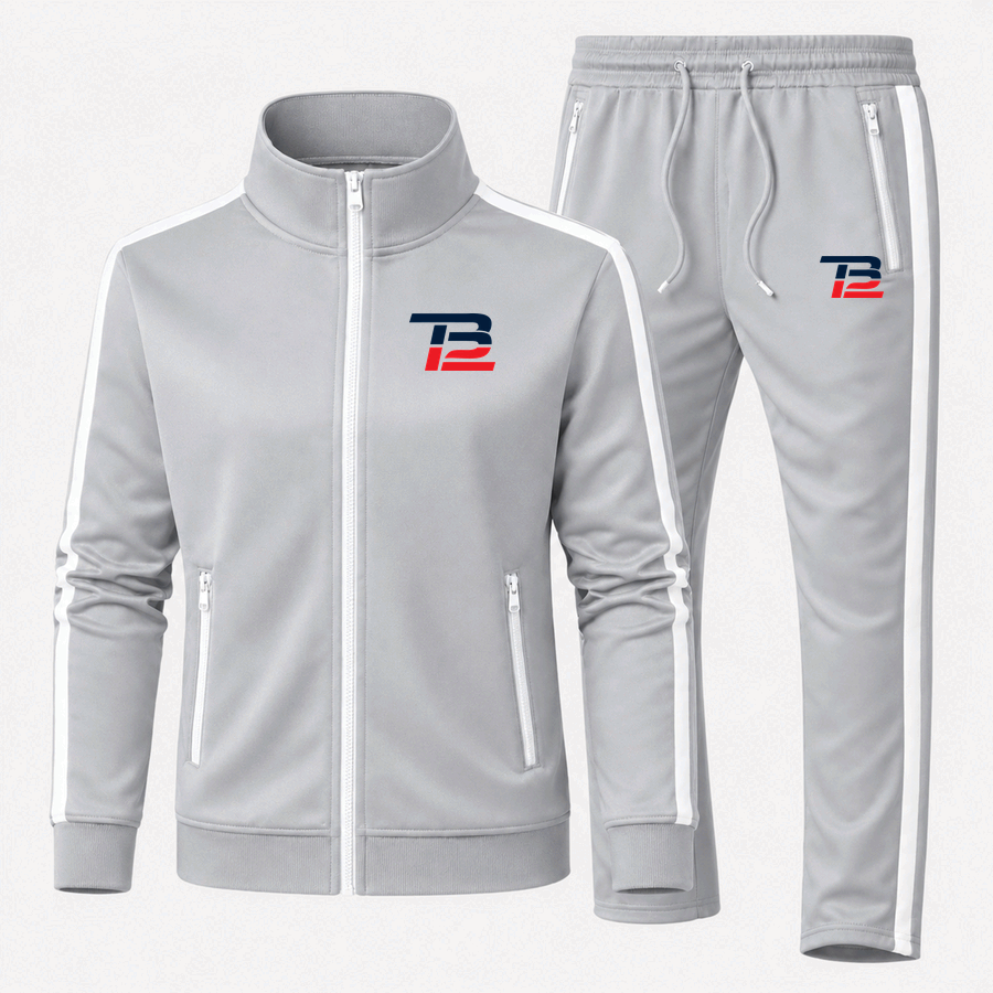 Tom Brady 12 tracksuit in Gray