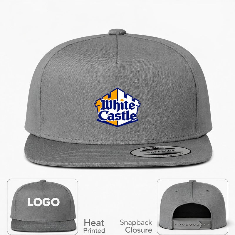 White Castle Snapback Hat