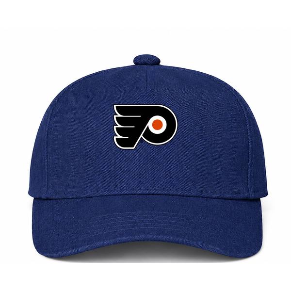 Philadelphia Flyers NHL Logo Navy Dad Baseball Cap Hat