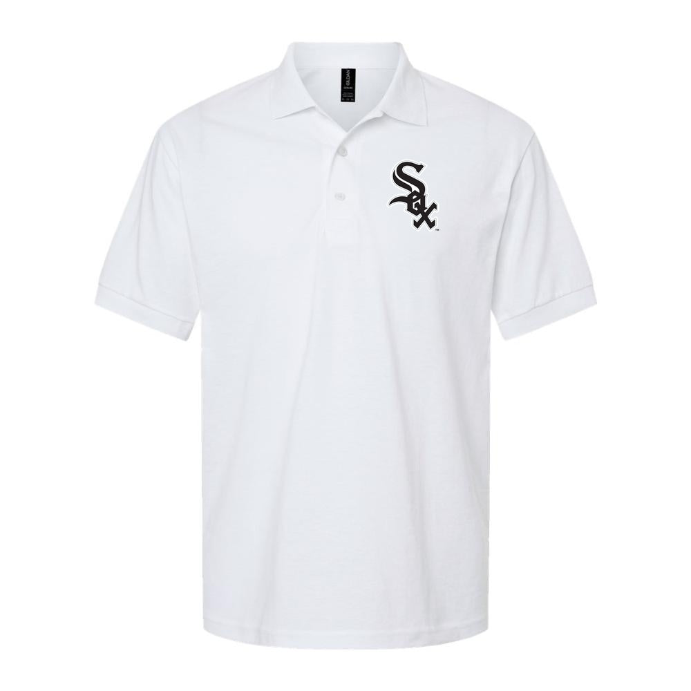Men's Chicago White Sox Dry Blend Polo - White