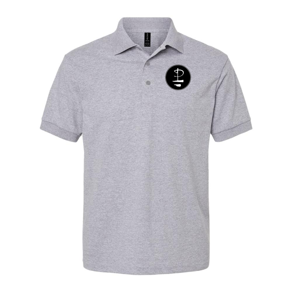 Men's Pink Floyd Dry Blend Polo - Gray