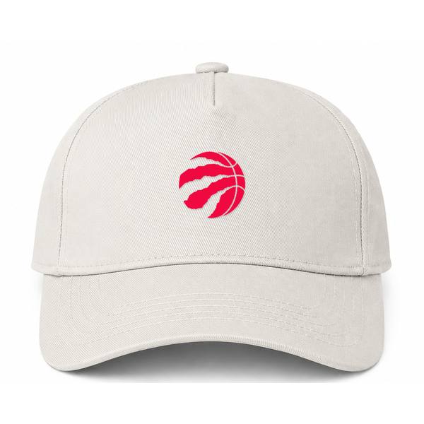 Toronto Raptors NBA Logo Beige Dad Baseball Cap Hat