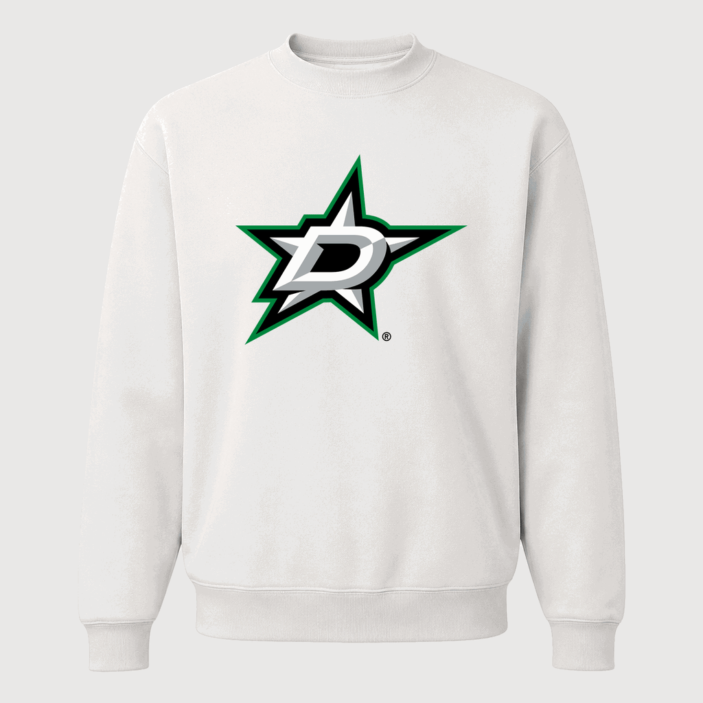 Men's Dallas Stars Crewneck Sweatshirt - White