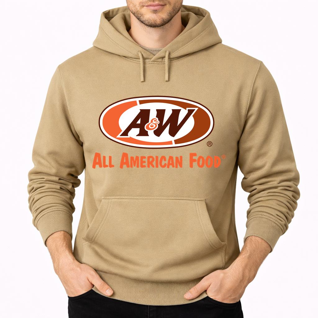 Men's Aw Pullover Hoodie - Tan