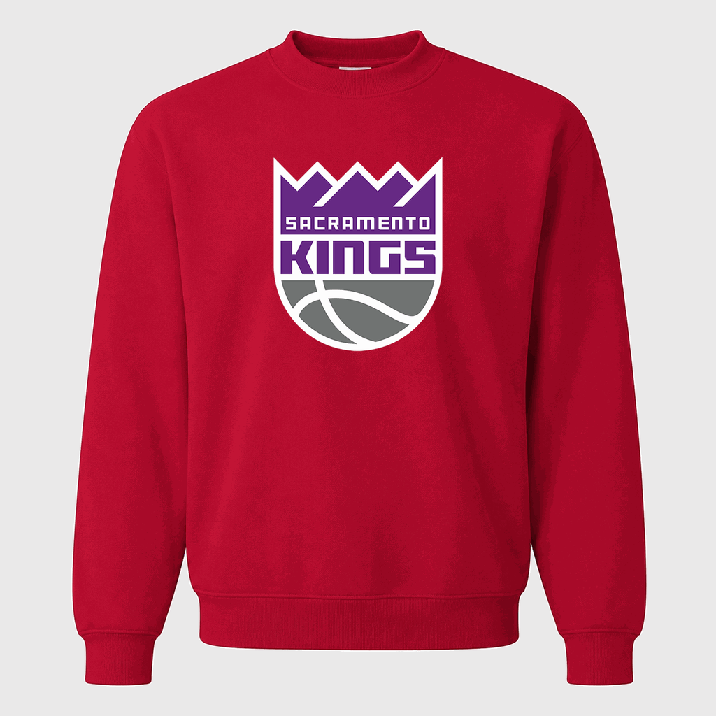 Men's Sacramento Kings Crewneck Sweatshirt - Red