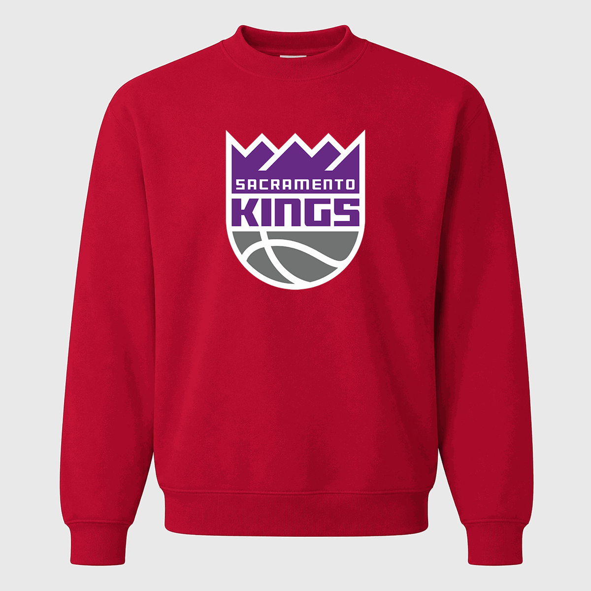 Men's Sacramento Kings Crewneck Sweatshirt - Red