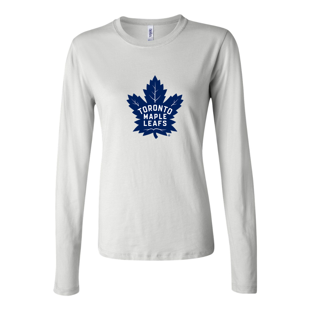 Women's Toronto Maple Leafs Long Sleeve T-Shirt - White