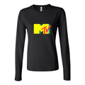 Women's mtv Long Sleeve T-Shirt - Black