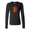Women's San Francisco Giants Long Sleeve T-Shirt - Black