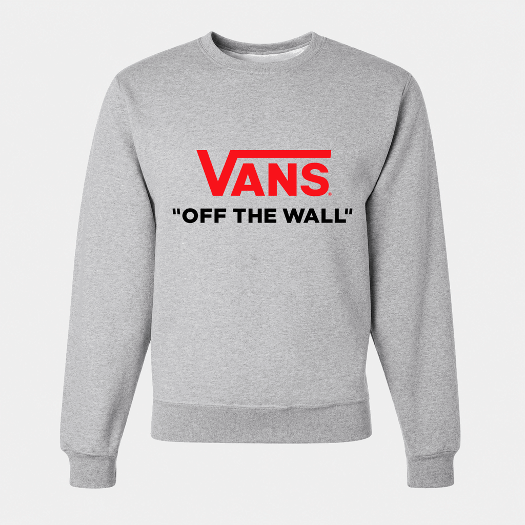 Men's Vans Crewneck Sweatshirt - Gray
