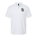 Men's San Diego Padres Dry Blend Polo - White