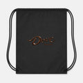 Dove Chocolate Food Drawstring Bag - Black