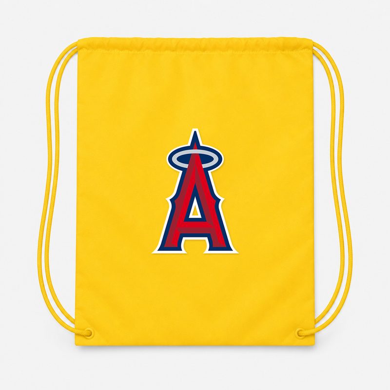Los Angeles Angels Drawstring Bag - Yellow